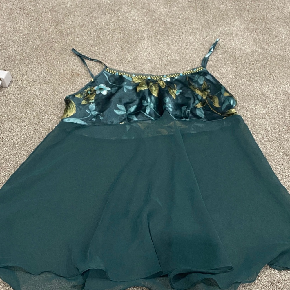 Secret Treasures Teal and Gold Apparel